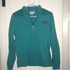 Turquoise Vineyard Vines Shep Shirt